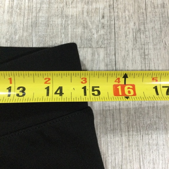Betabrand Size Medium High Rise Zipper Pockets Moto Pants In Black #W1358 - Picture 7 of 9